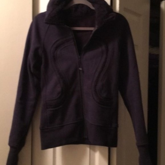 Lululemon Cuddle Up Jacket Navy - Picture 3 of 5
